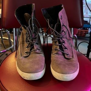 Timberland Leather HIGHTOPS!! RARE LMT EDITION #Y2K